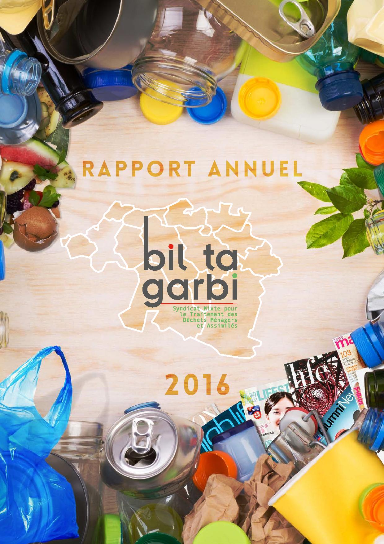 Rapport annuel 2016 de Bil Ta Garbi