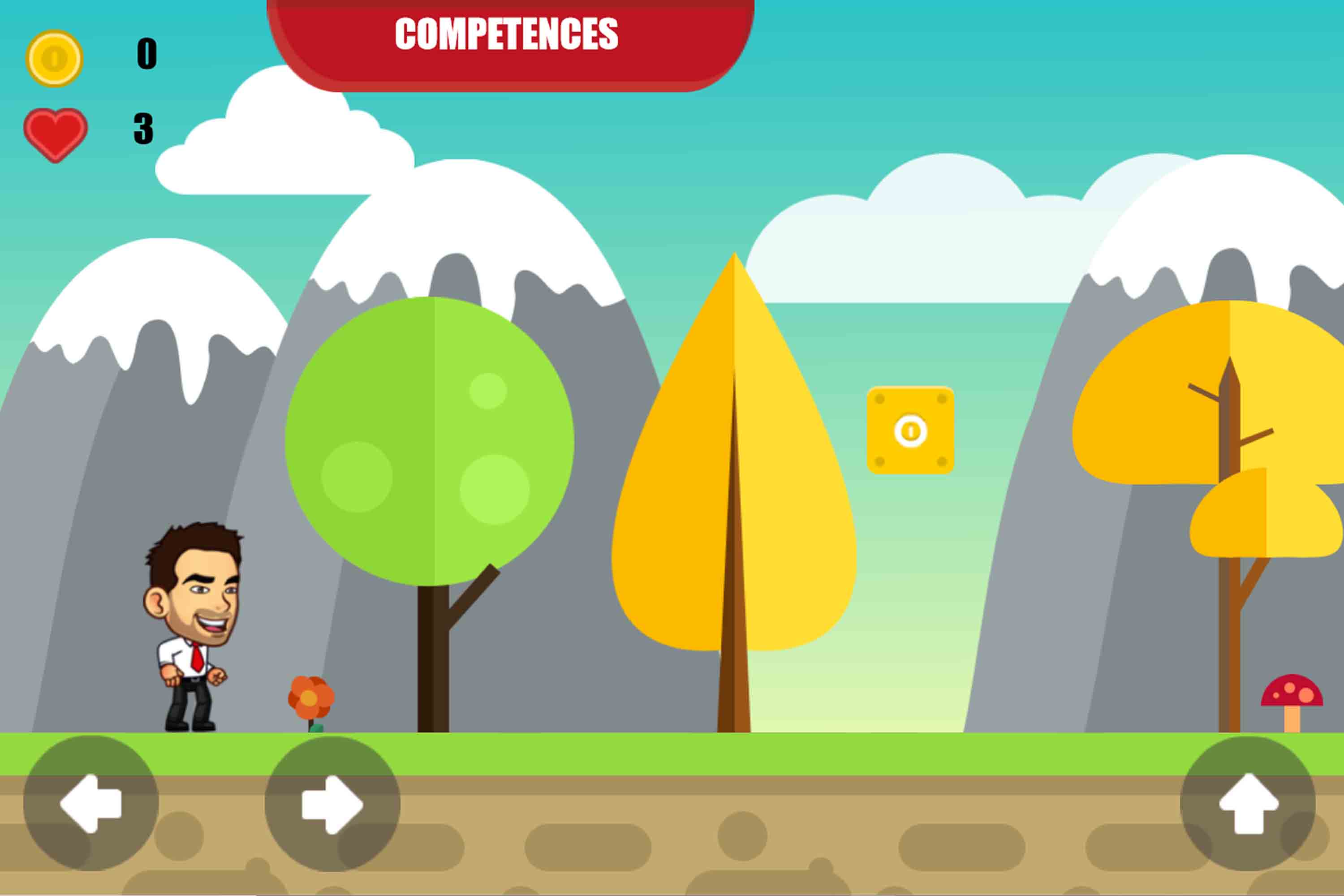 CV interactif jeu vidéo serious game Gwenael Chareyre
