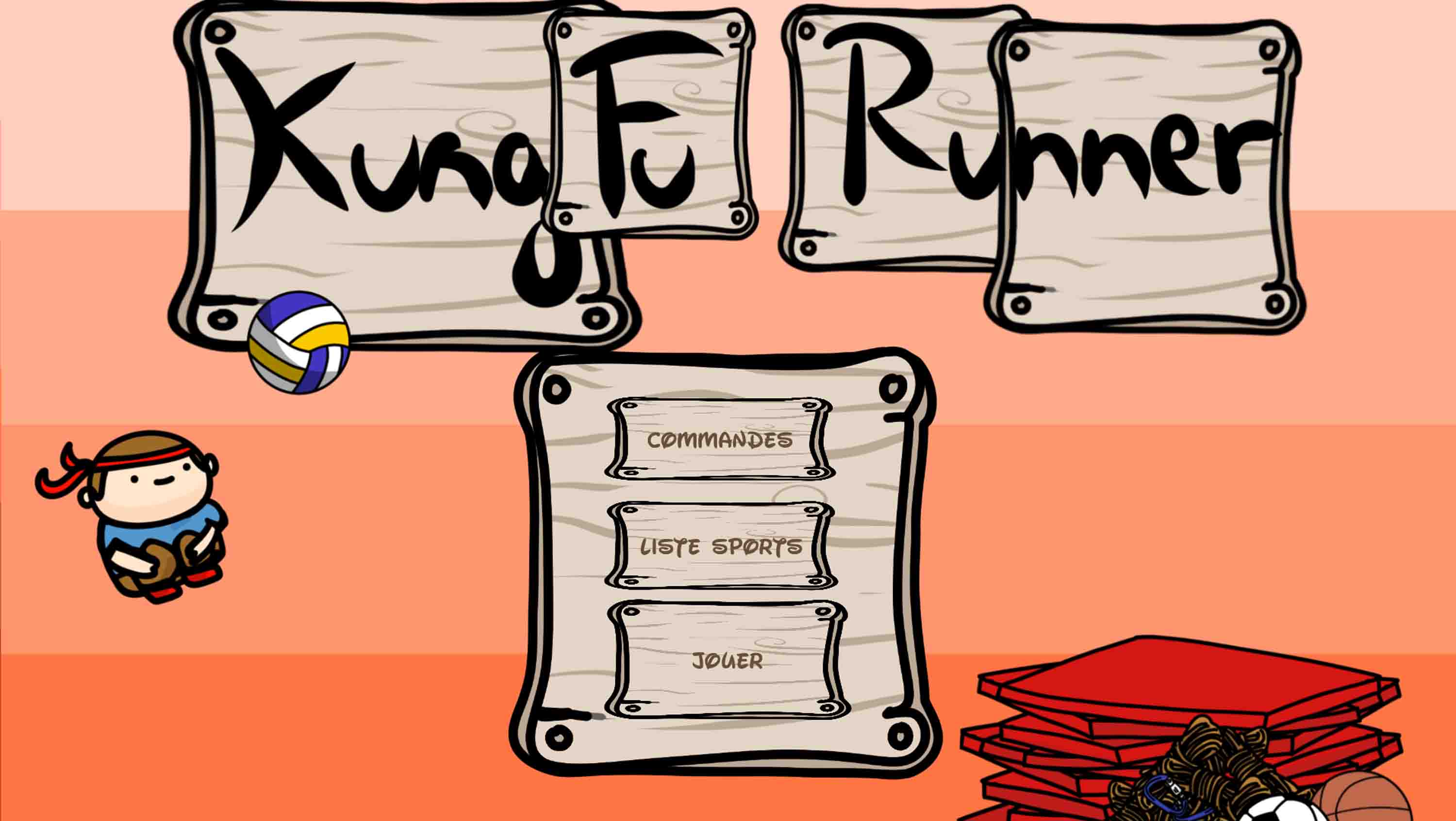 Serious game jeu vidéo Kungfu Runner