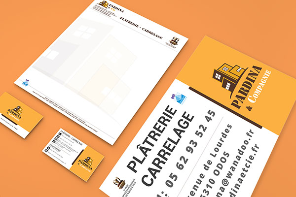 Identité visuelle pardina et compagnie